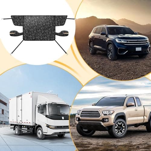 Car Windshield Snow Cover Heavy Duty All Weather Protector — view 4