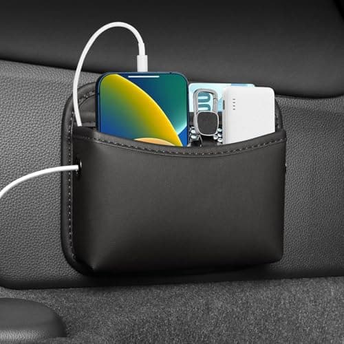 Car Seat Side Pocket Organizer, PU Leather Universal Car Pocket — view 5