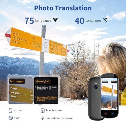 Language Translator Device No WiFi Needed, Upgraded ChatGPT Ai Translator — view 4