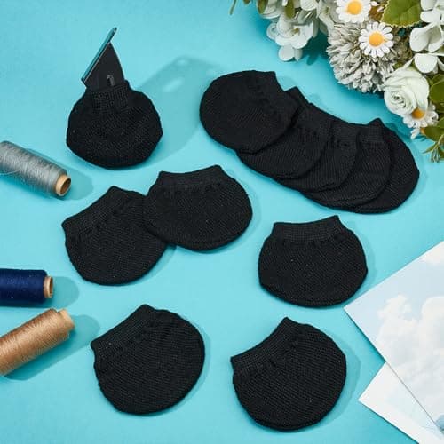 OLYCRAFT 16 Pack Luggage Wheel Cover Socks Suitcase Wheel Protector Cover Nylon Wheel Protectors Socks Dustproof Universal Wheel Protectors for Suitcase Prevents Floor Bed Dirt — view 4
