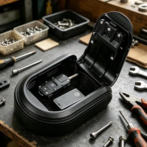 Car Key Lock Box Resettable Security Anti-Drop Organizer — view 3