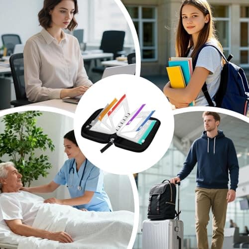 Pill Pouches for Travel Waterproof Tablets Organizer Case — view 4