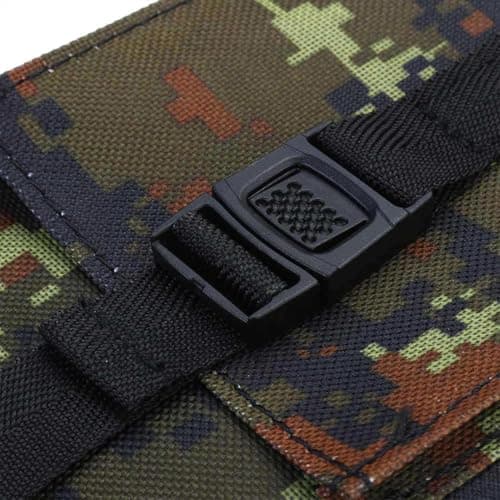 mophrati Foldable USB Solar Panels 5V Portable Household Charger Backpacking Travel Carrying Trekking Power Bank Charging Plate, Camouflage — view 4