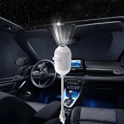 5D HD Smart Dynamic Holographic Galaxy Sky Projector Night Light (24 Films) — view 2