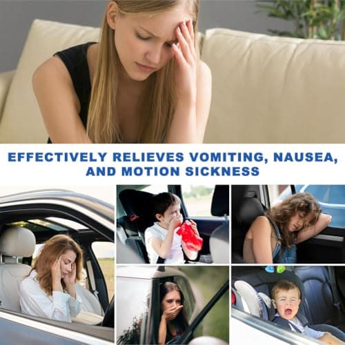 BUTBU Motion Sickness Patches, 36 Counts Travel Sickness-Patches, Nausea Relief & Anti Sickness, Motion Sea Sickness Patch for Car, Cruise Essentials and Airplane Trips, Fast Effective Lasts 72 Hours — view 2
