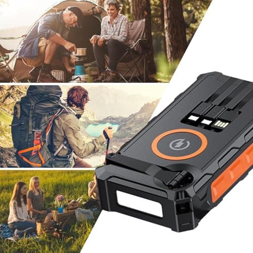 Solar Charger Power Bank Portable Waterproof Foldable Solar Power Bank — view 2