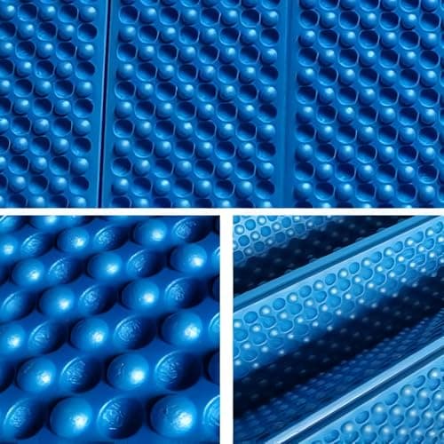 NTEK Foldable Camping Sleeping Mat – Lightweight Closed-Cell Foam Mattress – Compact Outdoor Sleeping Pad for Hiking, Backpacking, Fishing, Picnic & Tent Camping (BLUE) — view 6