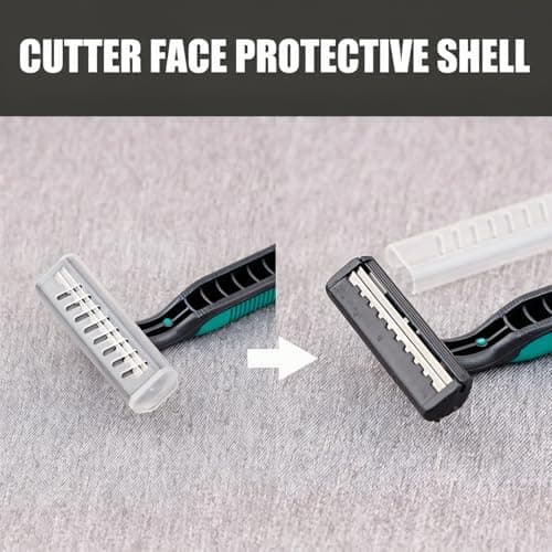 Disposable Razors Shaving Kit, Twin Blade with 6g Shaving Cream, Individually Wrapped, Bulk Pack, 10 Count, for Travel — view 6