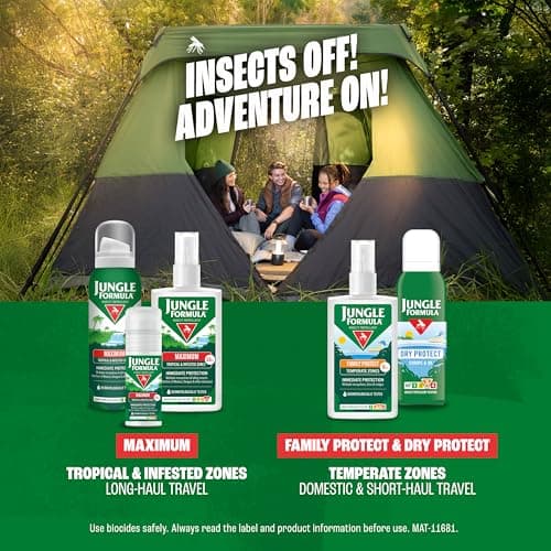 Jungle Formula Extra Strong 50% DEET Insect Repellent Aerosol 90ml — view 5