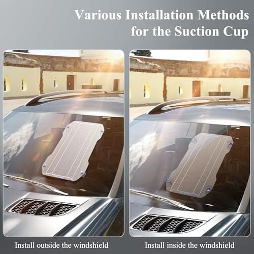 VOLTSET 10W 12V Solar Battery Trickle Charger & Maintainer with OBD Cable — view 5