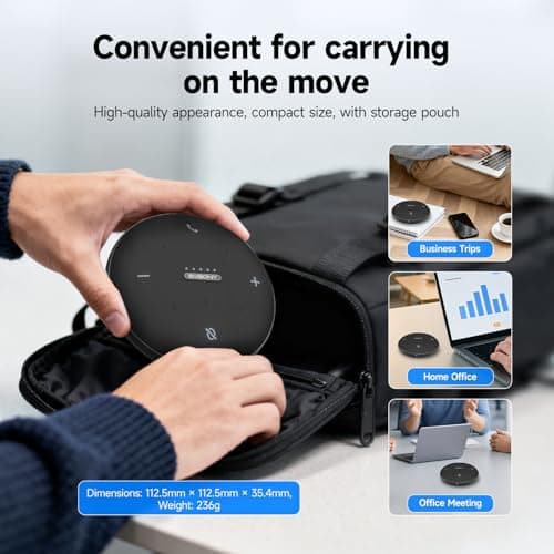 SVBONY SVHub Omni2 Portable Speakerphone for 2-6people Conference Room — view 4