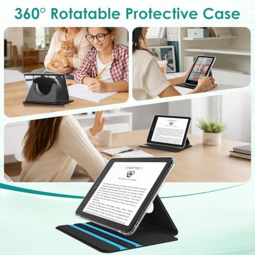 FINTIE Rotating Case for 7"Kindle Paperwhite 12th Gen 2024/Kindle Colorsoft — view 5