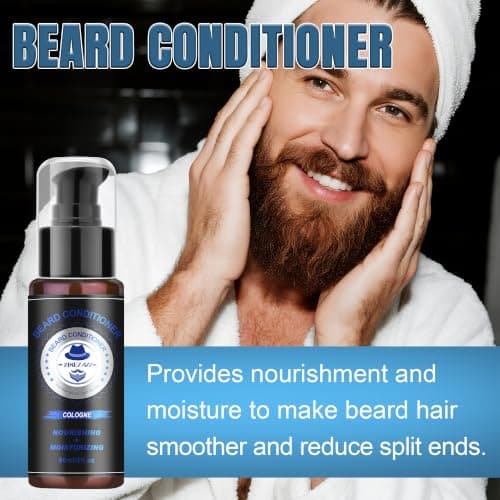 XIKEZAN Beard Grooming Kit for Men Gifts/Cologne-Soften,Soothe Beard — view 4