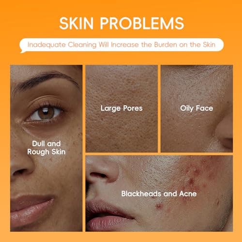 20PCS Vitamin C Skincare Set with Cute Mini Luggage,Skin Care Sets & Kits for Teenage Girls Gifts,Travel Kit,Facial Kit for All Skin Types-Face Cream,Sleep,Mud Mask,Lip Mask (VitaminC-20PCS) — view 5