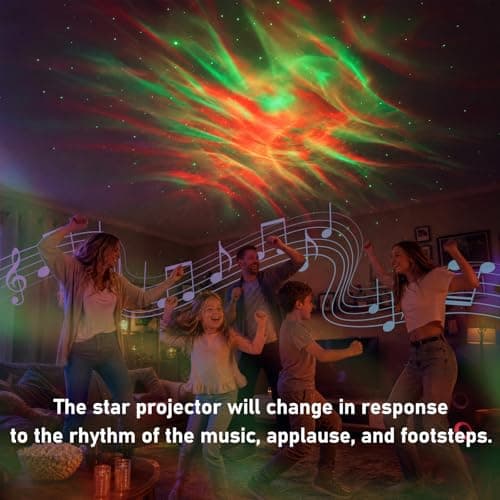 Galaxy Projector, Bedroom Star Projector, with Remote Control and Timer — view 5