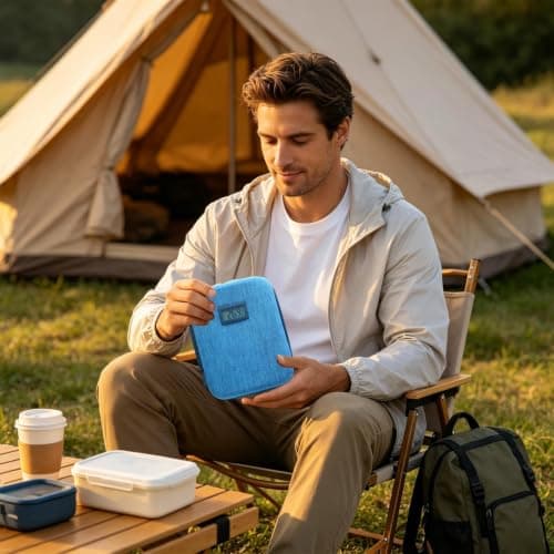 insuli-n Cooler Travel Case with Temperature Display and Ice Packs — view 2