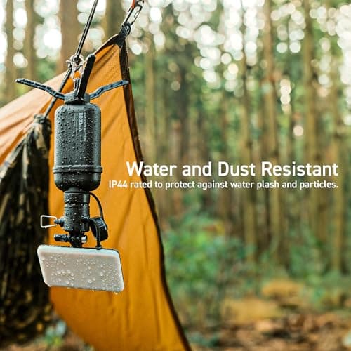ELECOM NESTOUT Flash-1 LED Camping Lantern, IP44 Water Dust Resistant — view 4