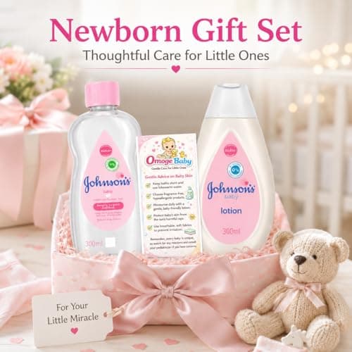 Baby Oil & Lotion Duo Baby Skincare Set Calming Bath Time Skincare Routine for Infants and Toddlers — view 3