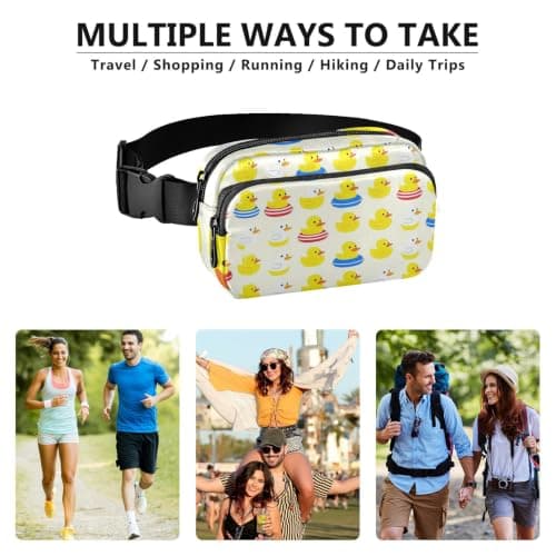 Water Resistant Adjustable Strap Fashion Waist Packs — view 6