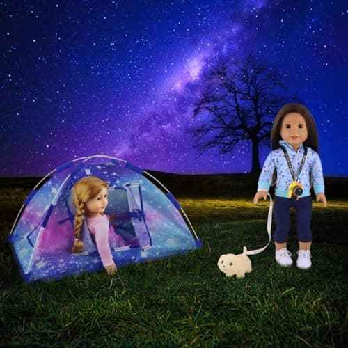ZITA ELEMENT 18 Inch Doll Camping Tent Set and Accessories — view 5