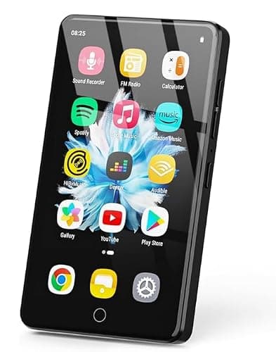 MP3 Player with WiFi & Bluetooth, 4.02” IPS HD MP4 Player, MP3 Player with Speakers, Music Player for Kids, Android Music Player Preloaded with Spotify, Play Store