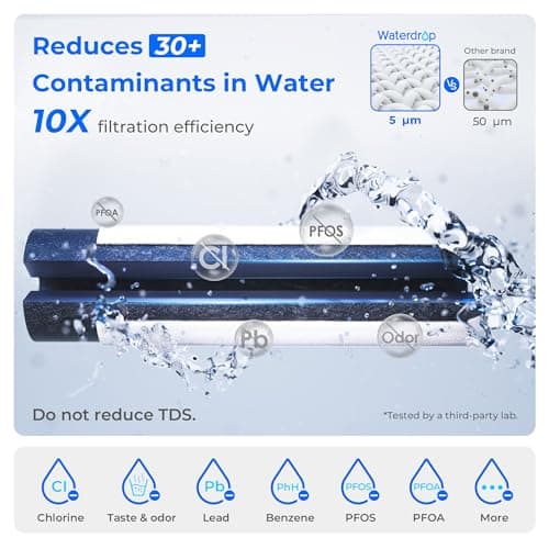 Waterdrop ED04B Mega Instant Electric Water Filter Jug, 6L Large Capacity — view 6