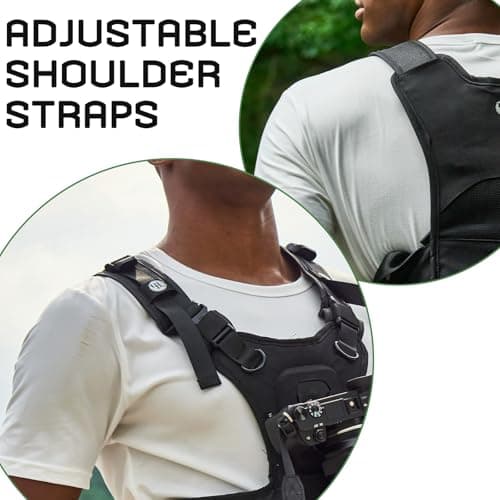 4J LEDR Camera Carrier Chest Harness J1,Camera Harness System for 1 Camera — view 6