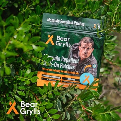 Bear Grylls Mosquito Repellent Patches – Natural Citronella Oil Insect Repellent, 90-Pack – DEET-Free, Long-Lasting Protection for Outdoor Adventures, Travel & Camping — view 4