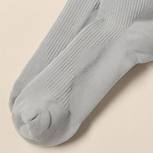 Amazon Essentials Women's Knee-High Graduated Non-Medical Compression Socks, Grey, 3-7 — view 2