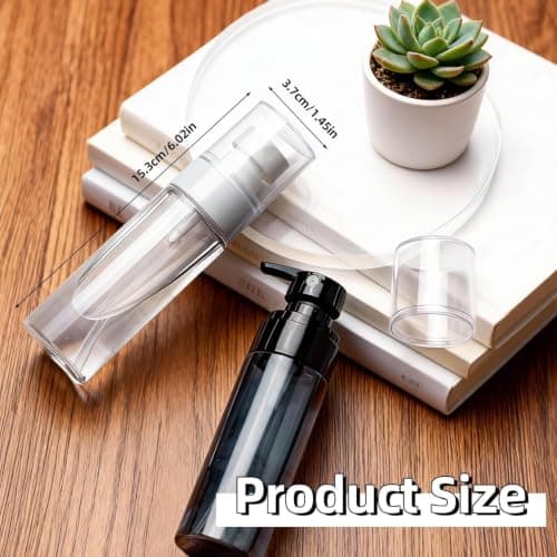 100ml Travel Spray Bottle 2 Pack Fine Mist Travel Aftershave Dispenser — view 2