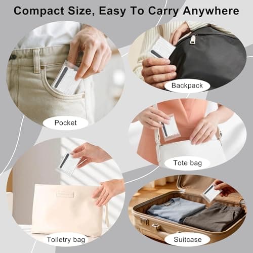 Lomgwumy Hotel Vanity Kit, Bulk Vanity Kits Individually Packaged, Containing Cotton Pads, Cotton Buds, Dental Floss And Nail Files, Suitable For Travel, Hotels And Home Use (30-PACK) — view 5