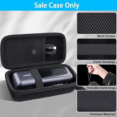 co2CREA Hard Travel Case for Anker Laptop Power Bank 25,000mAh — view 4