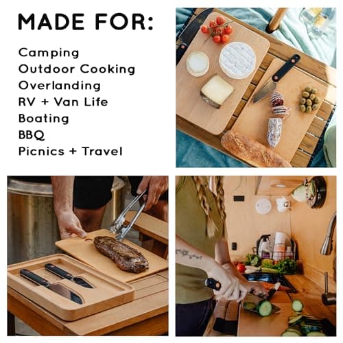 FULL WiNDSOR - MagKnives Magnetic Camping Chopping Board and Knife Set — view 6