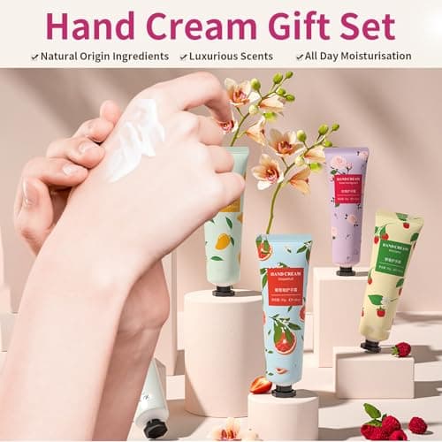 4PCS Mini Moisturizing Hand Cream Multipack, Non-greasy for Dry Hands — view 6