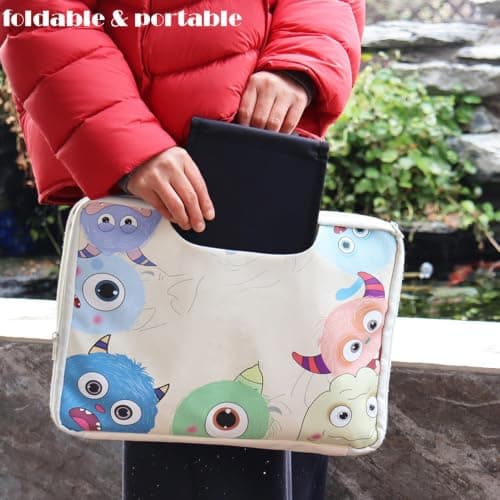 Portable Laptop Glare & Privacy Hood - Thermal-Efficient Screen Shield, Ins — view 6