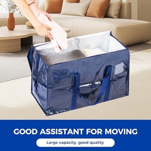 ZFWDSY Moving Bags 93 L,6-Pack Storage Bags Moving Boxes Alternatives — view 5