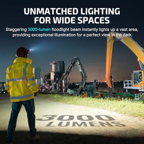 OLIGHT Perun 3 Head Torch Rechargeable, 3000 Lumen with White and Red Light — view 3