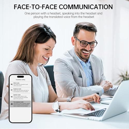Real Time Translation Earbuds Wireless AI Translator Earphones with Color — view 6