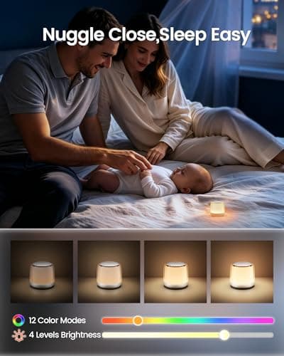 Glocusent Nano-Glow White Noise Machine, 35 Soothing Sounds & Night Light — view 3