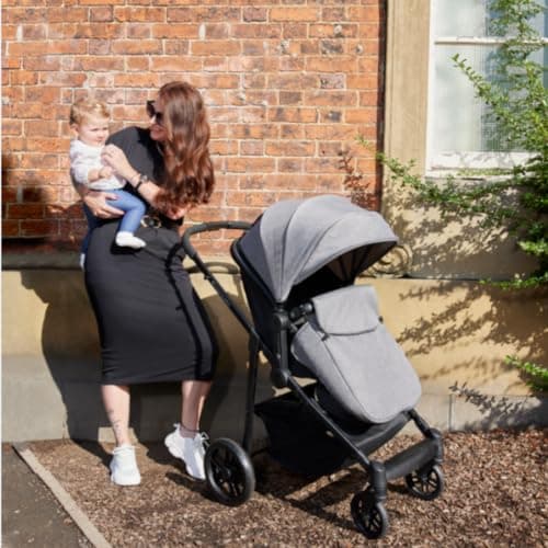 Ickle Bubba Star 3in1 Travel System with Astral Baby Car Seat (Space Grey) — view 2