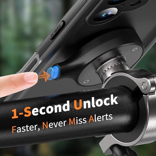 Cozycase 1S Lock/Unlock Waterproof Bike Phone Holder For iPhone 13 — view 4