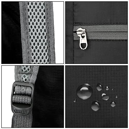 Feibmir 2 Pack 20L Small Foldable Lightweight Packable Backpack — view 3