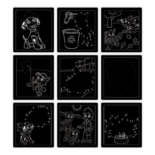 Melissa & Doug PAW Patrol Scratch Art Pad - Marshall Multicolor Reveal Travel Activity Pad, 33261 — view 6