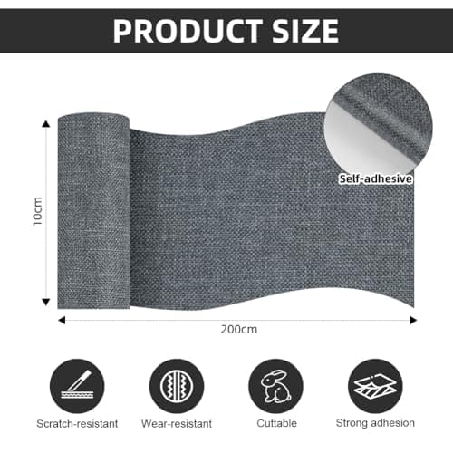 Flintronic Linen Repair Patches, 10x200cm Self Adhesive Repair Tape, Self Adhesive Waterproof Tent Re-Pair Patch, Linen Re-Pair Tape for Down Jacket, Tent, Sofa, Clothes, Bags — view 2
