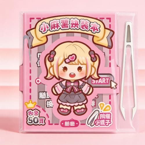 Creative Learning Activity Book Set with Dress Up Sticker, Yellow — view 6