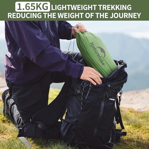 Naturehike Cloud Up Pro Camping Tent, 2 Person, Forest Green — view 6