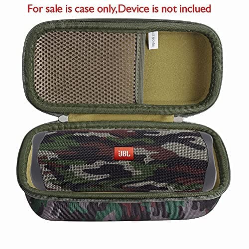 Hard EVA Travel Case for JBL Flip 5 Portable Bluetooth Speaker by Hermitshell (Camouflage) — view 2