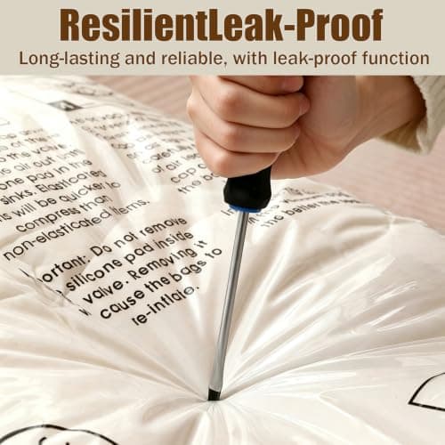Vacuum Storage Bags With Electric Pump For Clothes, Travel, 12 Pack — view 6