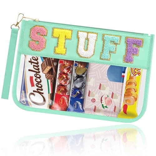 BuyCard Mint Green Clear Stuff Bag for Travel
