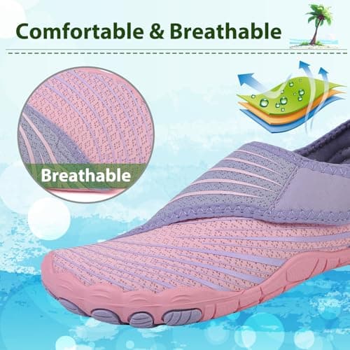 AONETIGER Unisex Barefoot Shoes Mens Womens Quick Dry Barefoot Aqua Sneaker — view 3